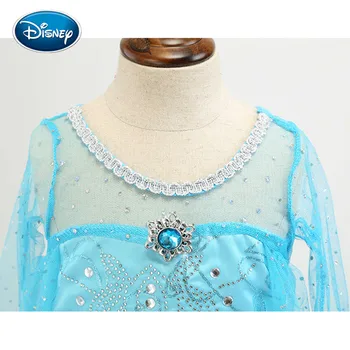 Disney Saldēti Kleita Elza Anna Meitenes Bērniem kostīmu Kleita Sniega Princese, Karaliene Kleita bērnu puses Kleita Cosplay Tilla Kleita 3-10Y