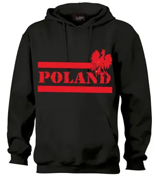 Polen sporta Krekls Polija Kapuci Polska Kaputzenpulli Hoodies weatshirts