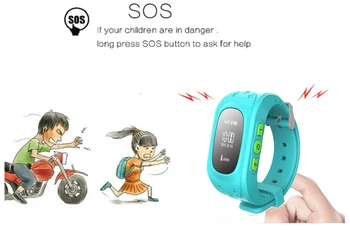 003 Q50 Smart Kid GPS Skatīties Tālrunis rokas Pulkstenis Google Karte Atrašanās vietu Meklētājs SOS Tracker Anti Zaudēja Uzraudzīt Bērnu Dāvanu Smartwatch
