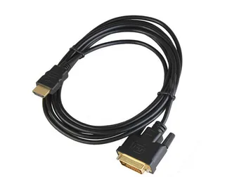 1.5 m High Speed HDMI Kabelis HDMI Male-DVI Vīriešu DVI-D 24+1 pin Adapter Cable 3D1080p PC LCD DVD HDTV XBOX PS3