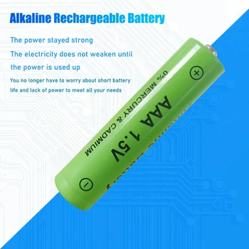 1,5 V AA + AAA NI MH AA Baterijas AAA Alkaline 2100-3000mah Par Lāpu, Rotaļlietas, Pulkstenis, MP3 Atskaņotājs Aizstāt Ni-Mh Akumulatoru