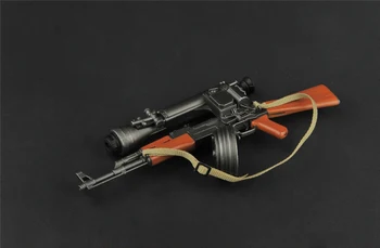 1/6 Mēroga AK47 Uzbrukums Šautene AK Sērijas Automātisko Šauteni, Pistoli Ieroci Modelis Rotaļlietas 12