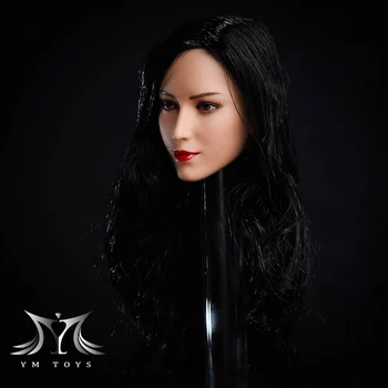 1/6 Sieviete Vadītājs Sculpt Āzijas skaistumu, Meitene Ada Wong Vadītājs Cirsts Modelis Aier galvas modelim PH Bezšuvju Sieviešu Ķermeņa Lelle