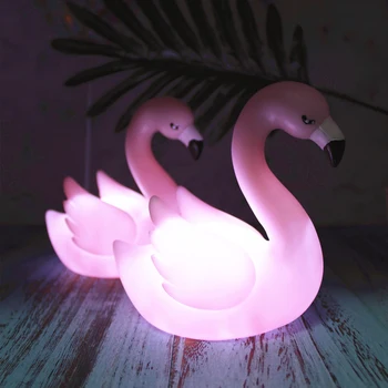 1 GAB. Flamingo LED Gaismas Mājās, viesistabas Galds, Virtuves Torti Desertu Puse Festivāls, kāzas, ziemassvētku mājas Apdare
