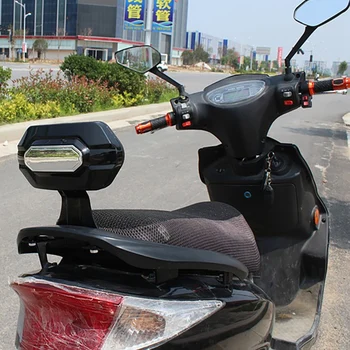 1 Gab. Motociklu Bagāžas nodalījumu Joslā Aizmugurējā Pasažieru Atzveltnes Spilvenu Spilventiņu Yamaha Honda Suzuki Motociklu Aksesuāri