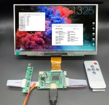 10.1 HD LCD Ekrānu Augstas Izšķirtspējas Monitoru Tālvadības Vadītāja Kontroles padomes HDMI Aveņu Pi Mini dators