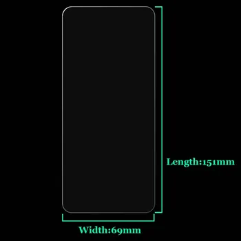 10 Gab./Lote Xiaomi Redmi K20 / Mi 9T Pro 9H Cietība 2.5 D Ultra-plānas Rūdīta stikla, Rūdīta Stikla Filmu Ekrāna Aizsargs