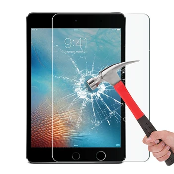 100pcs/daudz DHL 9H 0.3 MM Rūdīta Stikla iPad Pro 9.7 10.5 11 12.9 Tablete Skaidru Ekrāna Aizsargs Vāciņu