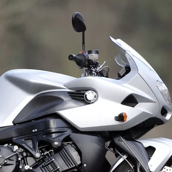 10mm Universālo Motociklu Sānu Spogulis, Atpakaļskata Spoguļi Izliekta Black Retrovisor MOTO PAR Benelli tnt 300 BMW k1200r Honda x4