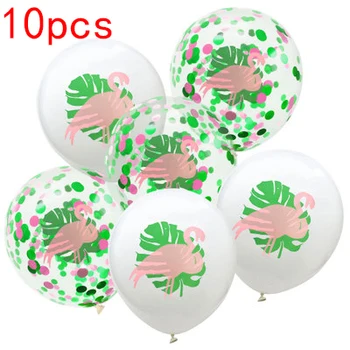 10pcs augļaugu Lateksa Baloni Flamingo Kaktuss Ananāsu Ballons Happy Birthday Rotājumi Kāzu Ballons Grupa Krājumi
