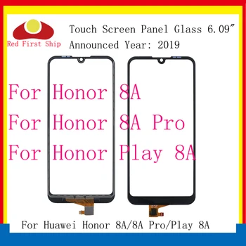 10Pcs/daudz Par Huawei Honor Spēlēt 8.A JAT-L09 L 29 godu 8.A Pro Touch Panelis Sensoru Digitizer Priekšējā Stikla Ārējo LCD Nomaiņa Stikla