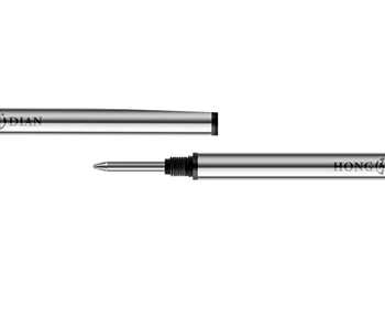 10pcs Sākotnējo Black Hongdian Black Forest Rollerball Pildspalvu Metāla Uzpildes lai Hongdian 516D Rollerball Pildspalvas, Skrūves Tipa 0.5 mm