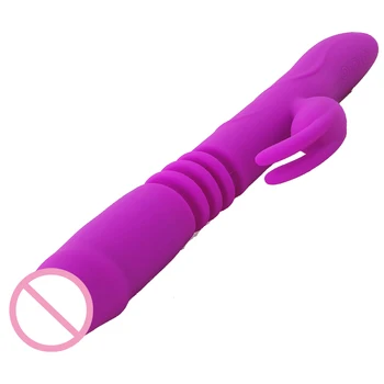 12+4 Vibrācijas Ātrumiem Silikona Trušu Vibratori Sievieti, USB Maksas stimulēt Klitoru Seksa Rotaļlietas Sievietēm, Pieaugušo Seksa Produkti