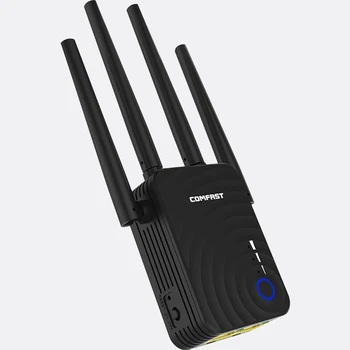 1200Mbps 2.4 G 5GHz Dual Band Wireless router WiFi repetidor Ilgi Diapazona paplašinātājs Wi-fi Atkārtotājs ar 802.11 ac 4 Ārējās Antenas