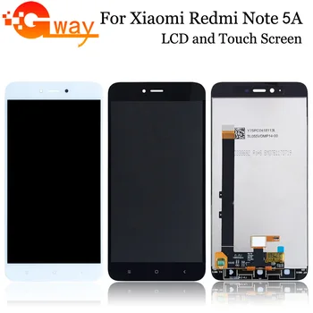 1280x720 LCD Xiaomi Redmi, Ņemiet vērā, 5.A Standarta 2GB/16GB LCD Displejs, Touch Screen Digitizer Montāža ar Rāmi Replacment Daļas