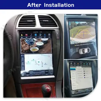 128GB Tesla Ekrāna Lexus ES ES240 ES350 2006-2011 2012. gada Android 9.0 Auto Multimedia Player BT GPS Navigācija, Radio, Stereo Vienība
