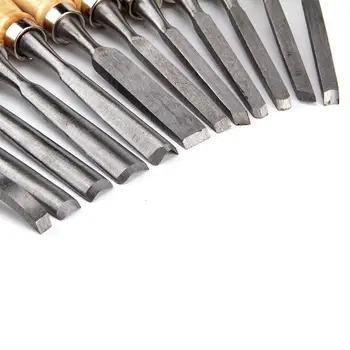 12pcs Profesionālās Koka Griešanai Kalts Nazi Rokas Instrumentu Komplekts Pamata Detalizētu Griešanai Kokapstrādes Rokas Instrumenti Komplekts