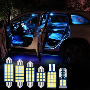 12v Bez Kļūdām LED Spuldzes Komplekts Auto Lasīšanas Lampas, Bagāžnieka Apgaismojumu, Lai Ford Focus 3 MK3 2010. - 2013. gadam 2016 2017 2018 Piederumi