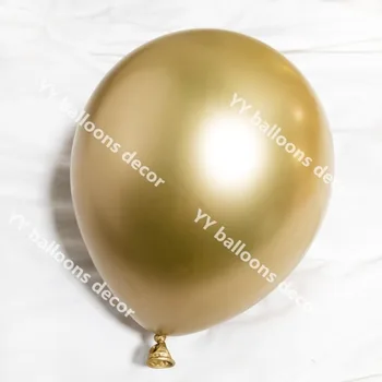 132pcs Balonu Vainags Arku Komplekts 12Ft Ilgi Zaļa Balta Zelta Lateksa Gaisa Baloni Pakotni Bērnu Dušas, Dzimšanas dienas Puse Dekori Piederumi