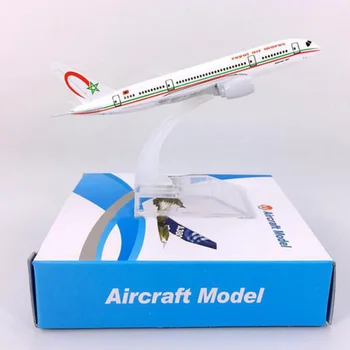 14CM 1:400 B787-800 modelis Royal Air Marokas airlines W parastā metāla sakausējuma gaisa kuģa plaknes kolekcionējamus reklāmas modelis