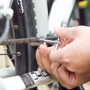 16 1 multifunkcionāla remonta rīku komplekts velosipēdu labošanas rīks skrūvēm runāja uzgriežņu atslēgu, skrūvgriezi MTB salokāms labošanas rīks
