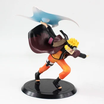 16cm Uzumaki Naruto Shippuden Cīņas Stilu Statuetes PVC Rīcības Attēls Kolekcionējamus Modelis Rotaļlietas Lelle
