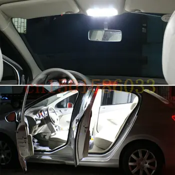 19x Led interjera apgaismojums BMW X6 E71, auto Led Gaismām, Automobiļu apgaismes spuldzes komplektā Canbus