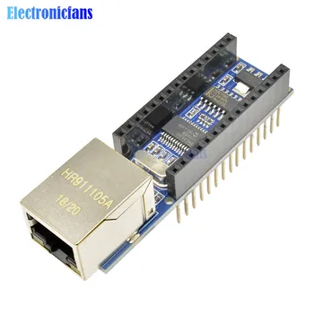 1gb Standarta Nano V3 Ethernet Vairogs ENC28J60 Microchip HR911105A Webserveri Modulis Ethernet Kuģa Arduino