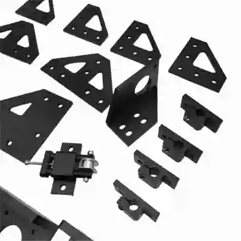 1set AM8 3D Printeri uzlabot alumīnija Daļas, kas tā vietā, 3D Iespiesti Daļas AM8 metāla iespiesti daļas, stiprinājuma mehānisko spriegotājs