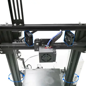 1Set Dual Z Ass Svina Skrūvi Upgrade Komplekti Ender3/3S/Pro 3D Printeri