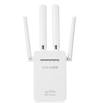 2.4 GHz wi-fi 300Mbps Bezvadu Maršrutētāju Augstas Iegūt Retranslatoru Antenas Pastiprinātājs Paplašinātāju Mājas Tīklu 802.11 N, RJ45 2 Porti Garā Distance