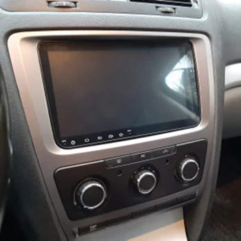 2 Din Auto Pielāgošanas Fascijas piemērots Skoda Octavia o Fascijas Stereo Radio, DVD, CD Panelis Dash Mount Apdares Komplekts Rāmis Stereo Panelis