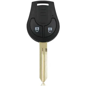 2 Poga, 3 Poga Tālvadības Atslēgu Piekariņu Nissan 433mhz ar id46 Čips PCF7936
