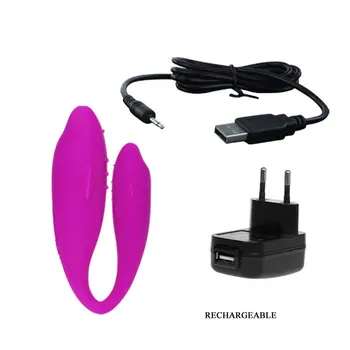 2 veidu izvēlēties silikona tālvadības bezvadu vibrators, USB uzlādējams 30 ātruma vibe olu G spot seksa rotaļlietu sieviete