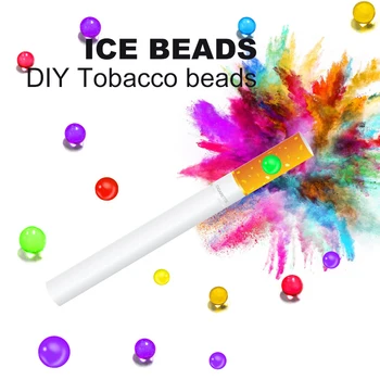 200pcs DIY Cigaretes nop krelles Piparmētru ledus Augļu Garša ar mentola garšu popping Smēķēšanas Piederumu turētājs, dūmu bumbas vīriešiem, dāvanas