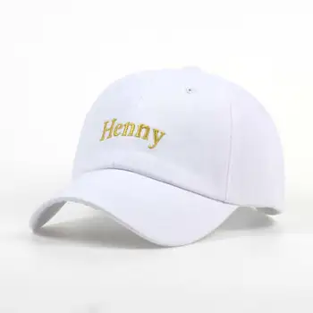2018 jaunu zīmolu Augstas Kvalitātes Henny reperis tētis, cepure, regulējams beisbola cepure hip hop snapback golfa klp sievietes vīrieši trucker kauliem
