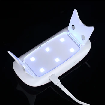2019 Karstā Pārdot LED UV Lampas Mini Nagu Žāvētājs Peli Veida Portatīvo Želeja Mašīna Mākslas Instrumentus Ministru Dāvanu Kabīņu Nagu Gēls