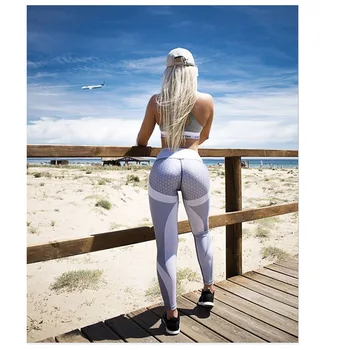 2019 Melnas Garās Zeķes Sievietēm Poliestera Potītes Garuma Standarta Reizes Bikses Elastību Saglabāt Slim Push Up Fitnesa Sieviešu Legging