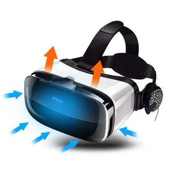 2019 VR Box 3D Virtuālo Realitāti, Austiņas, Aizsargbrilles, par 4.7-6.2