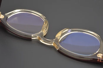 2020. gada vasaras retro brilles rāmis acetāts lemtosh TT SE ovāls vīriešiem un sievietēm, tuvredzība, optisko vintage brilles briļļu rāmis