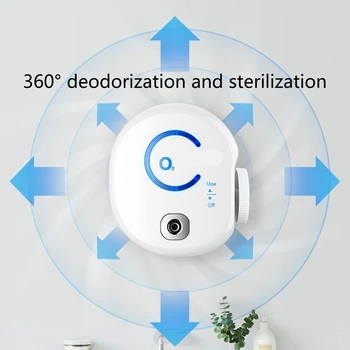 2020 Jaunu Portatīvo Ozona Ģenerators 0-50 mg/H Regulējams Ozona Deodorizer Gaisa Attīrītājs ar Dezinfekcijas Mašīna Pet Māja Vannas istaba