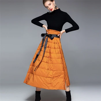 2020 Rudens Ziemas Jauno leju Svārki tīrtoņa krāsu split-line Svārki Sievietēm, ilgi maisa hip Svārki Modes Gadījuma Brīvs Svārki, Sieviešu W147
