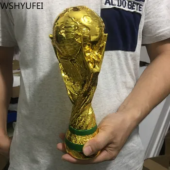 2022. Gadam Eiropas Zelta Sveķu Pasaules Futbola Trofeju Talismans Ģimenes Apdare Futbola Fanu Dāvanu Biroja Apdare