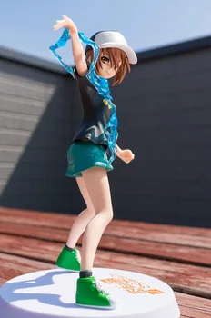 20cm Noteiktu Zinātnisko Railgun S Anime Mikoto Misaka Sportwear PVC Darbības Rādītāji rotaļlietas Anime attēls Rotaļlietas Bērniem, bērnu