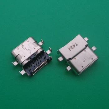 20pcs Tipa c Kontaktligzda, USB Kontaktligzda Kontaktligzda Uzlādes Ports Strāvas spraudni remonta daļas Lenovo E480 E485 E580 E585 R480