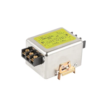 220V Din sliedes filtra impulsa signālu barošanas filtrs EMI pret traucējumiem spēcīgu attīrīšanas CW4-RD 10.A 20A 30A
