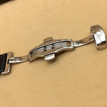 22mm 23mm 24mm itālijas Pātagot Siksna Teļāda Ādas Tauriņš Sprādzes Watchband par Tissot T035 Skatīties Braceles Piederumi