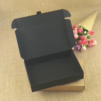 24 gab kraftpapīrs taisnstūra kaste DIY retro kāzu cepumu konfekšu kaste roku darbs dāvanu kastē bezmaksas piegāde