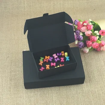 24 gab kraftpapīrs taisnstūra kaste DIY retro kāzu cepumu konfekšu kaste roku darbs dāvanu kastē bezmaksas piegāde