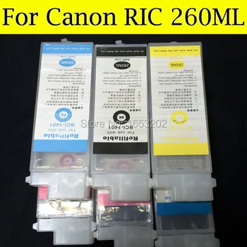 260ML Uzpildāmas Tintes Kārtridži Canon 1401 BCI-1401 BCI1401 Tinta Canon W6400/W6200/W7250 Printeri/Ploteri